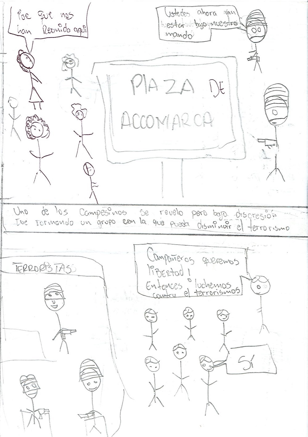 Lucha con el terrorismo vs. Accomarca