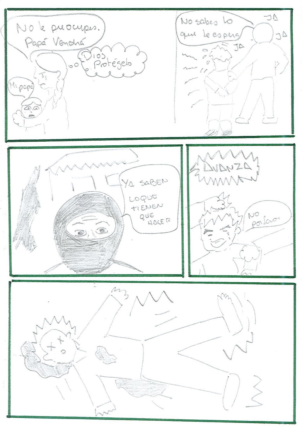 Padre asesinado durante la época de violencia