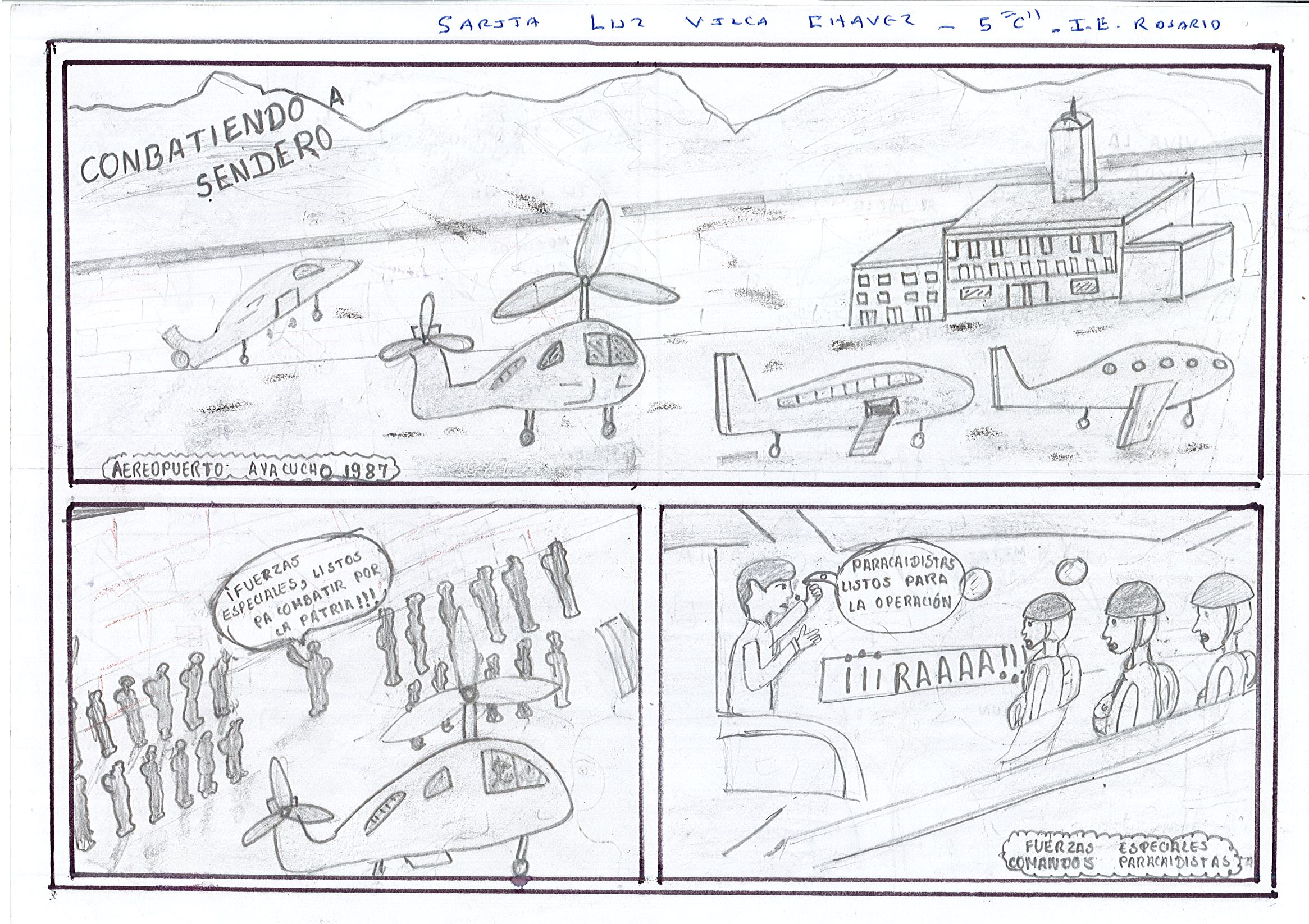 Combatiendo a Sendero