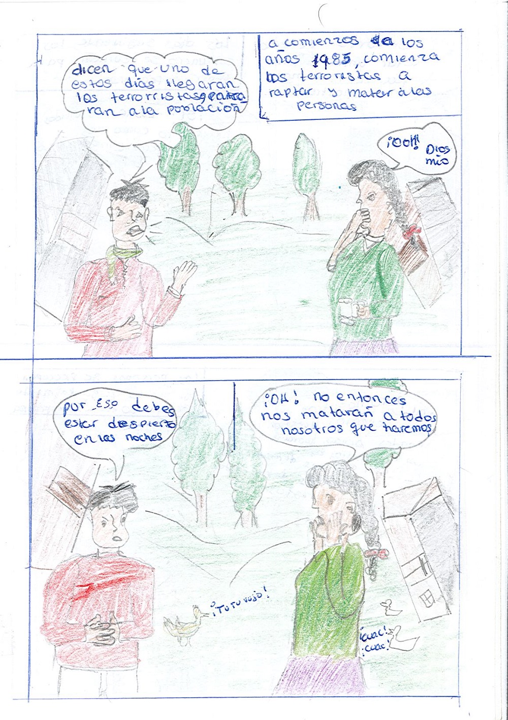 El comienzo del terrorismo en los años 1980-1990