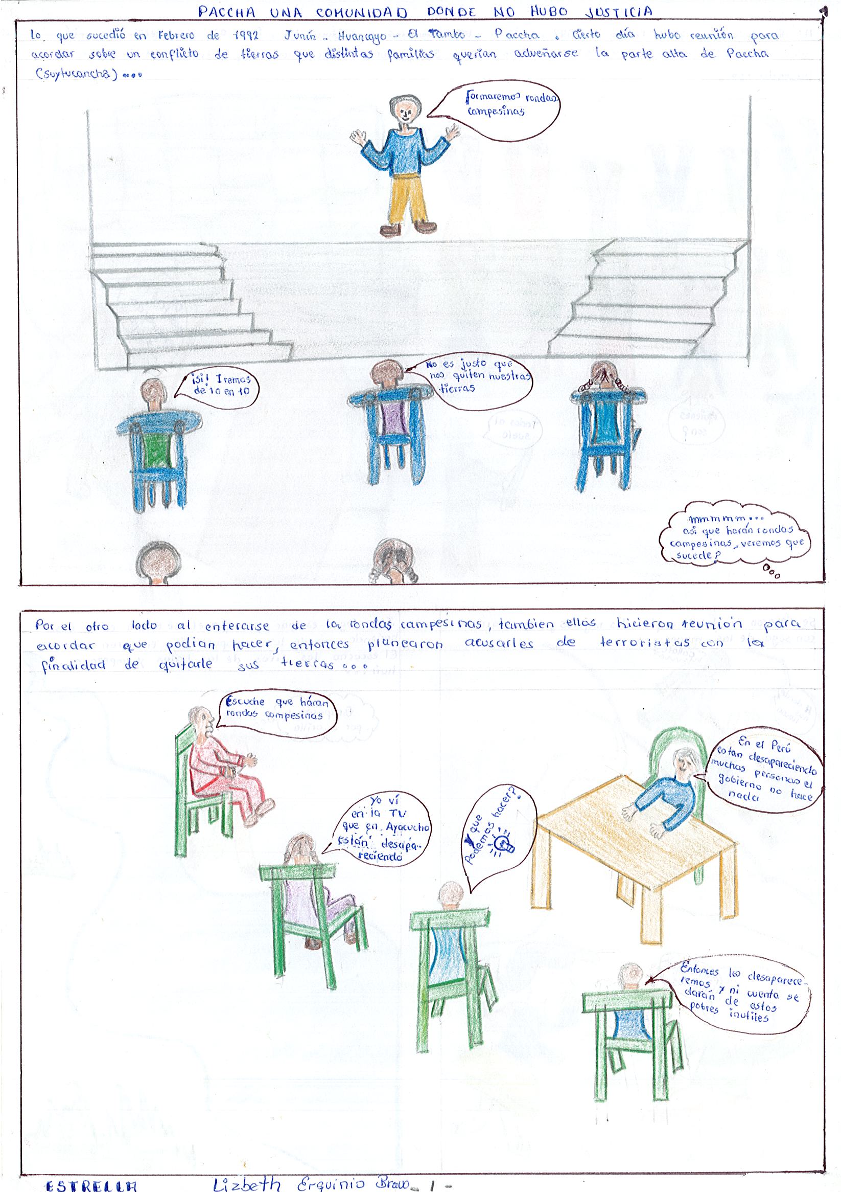 Paccha una comunidad donde no hubo justicia