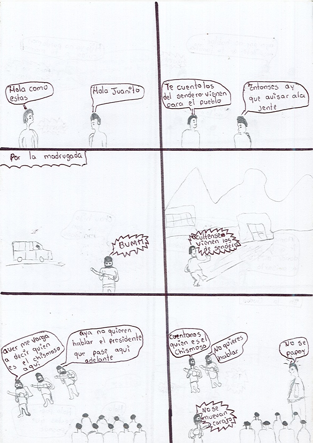 Violencia en contra de una comunidad