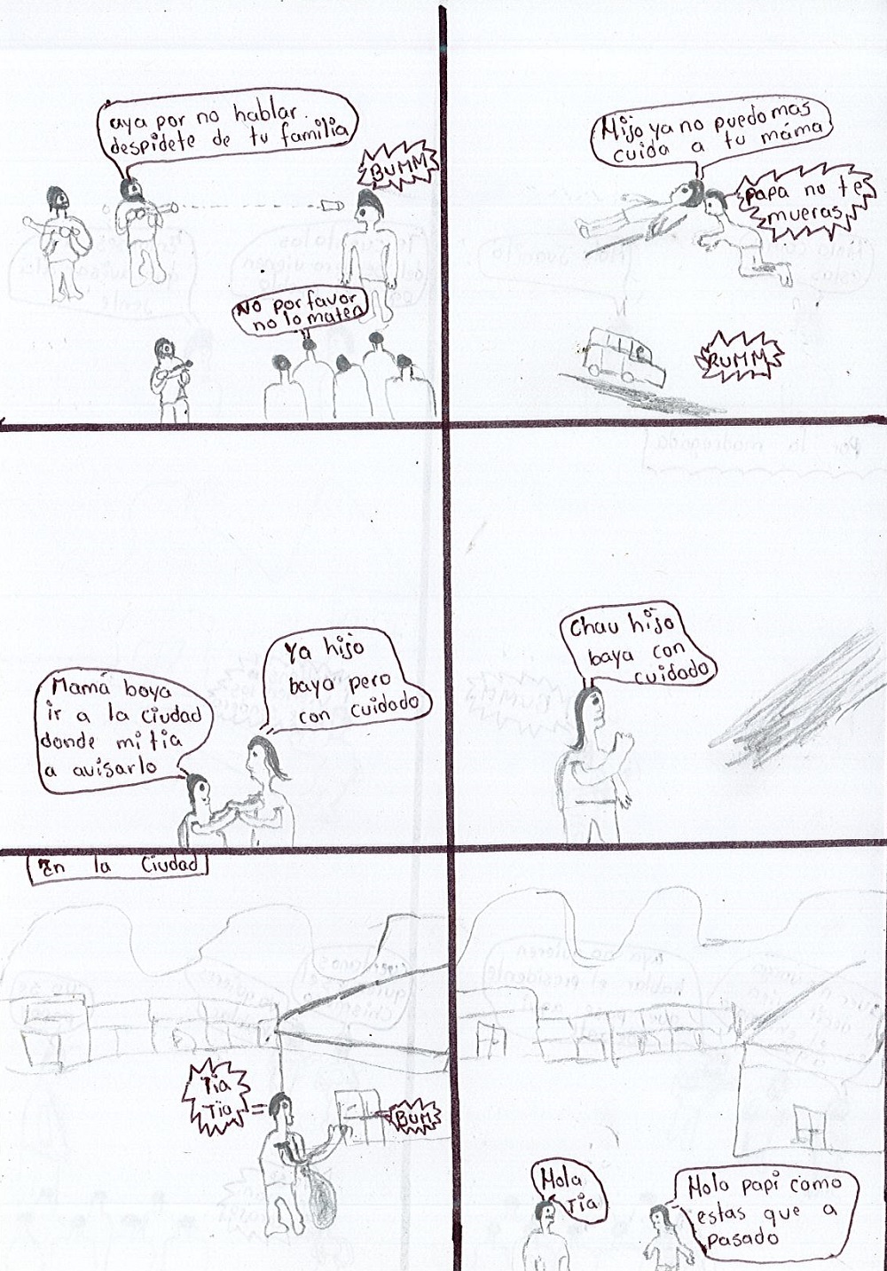 Violencia en contra de una comunidad