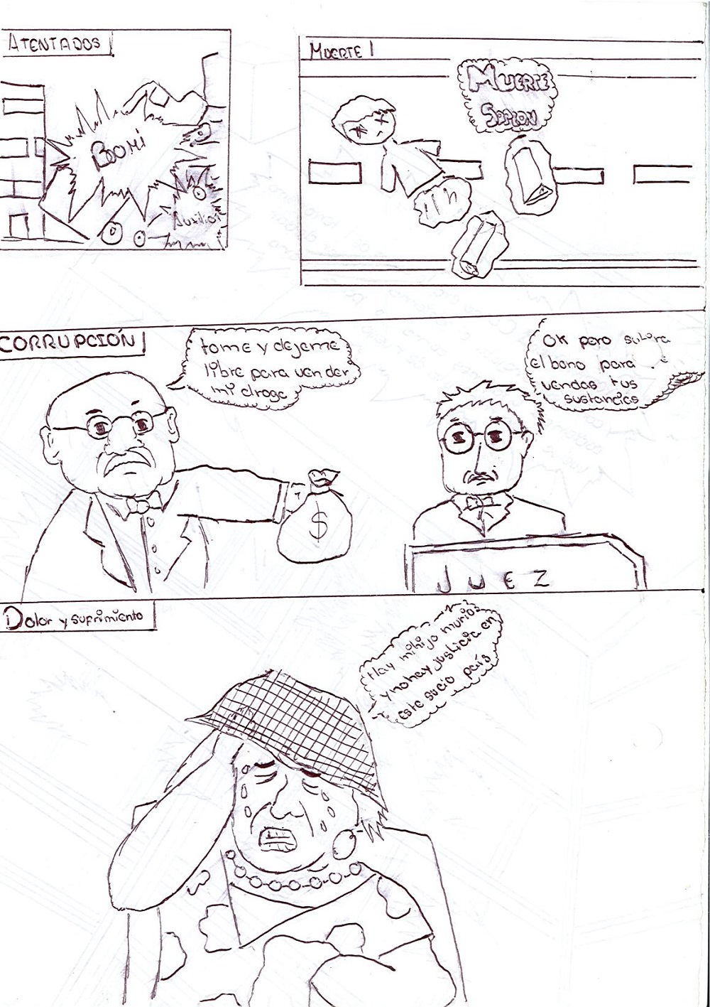 Para que el terrorisno no vuelva a ocurrir