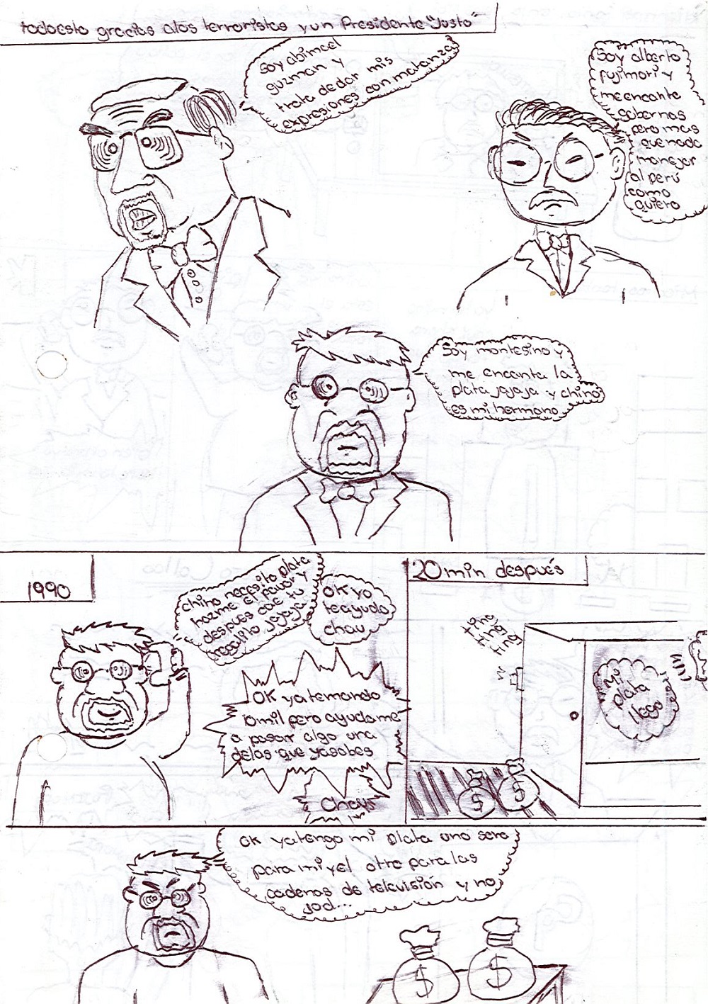 Para que el terrorisno no vuelva a ocurrir