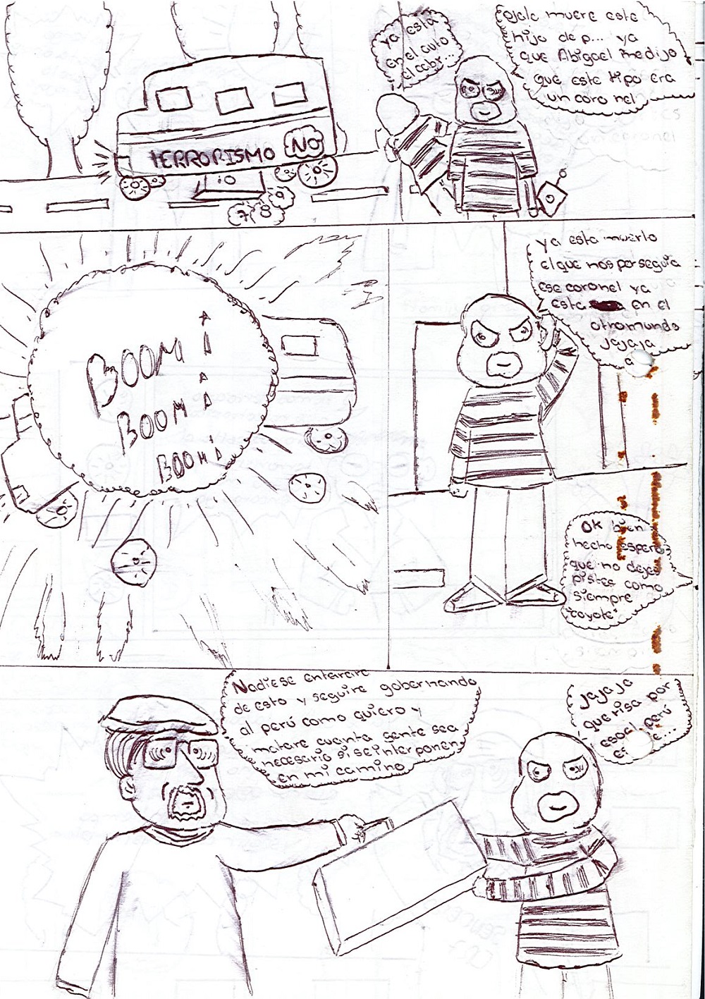 Para que el terrorisno no vuelva a ocurrir