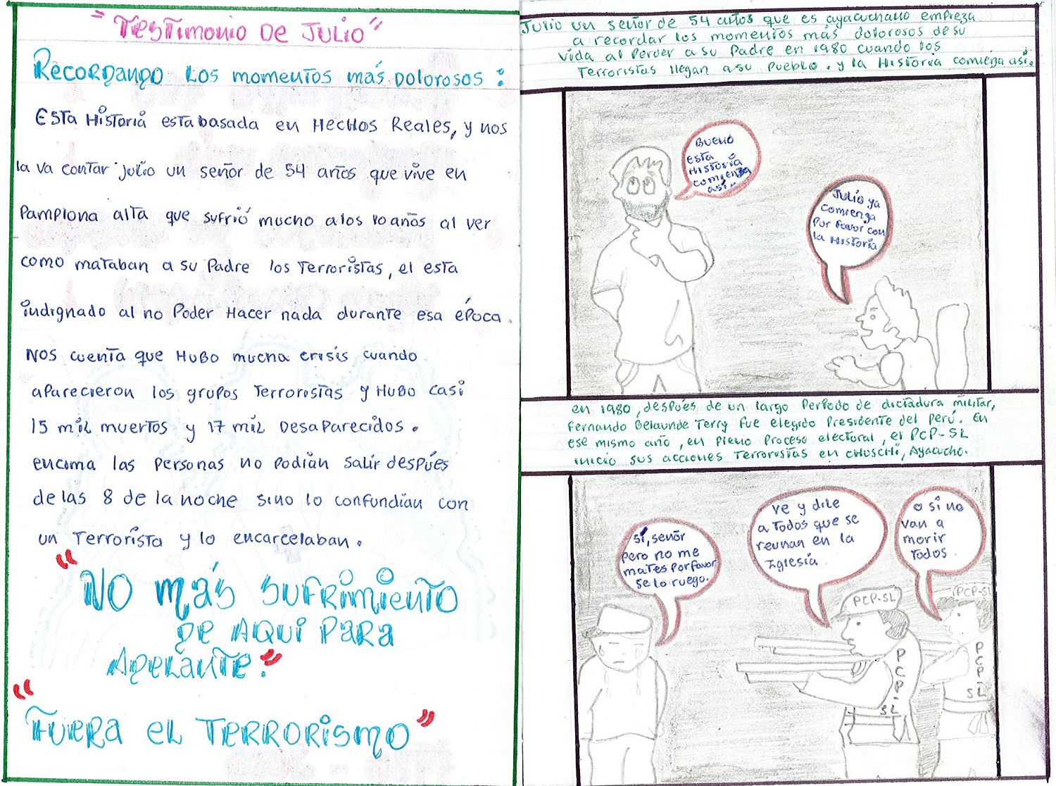 Recordando los momentos más dolorosos de nuestras vidas (familiares)