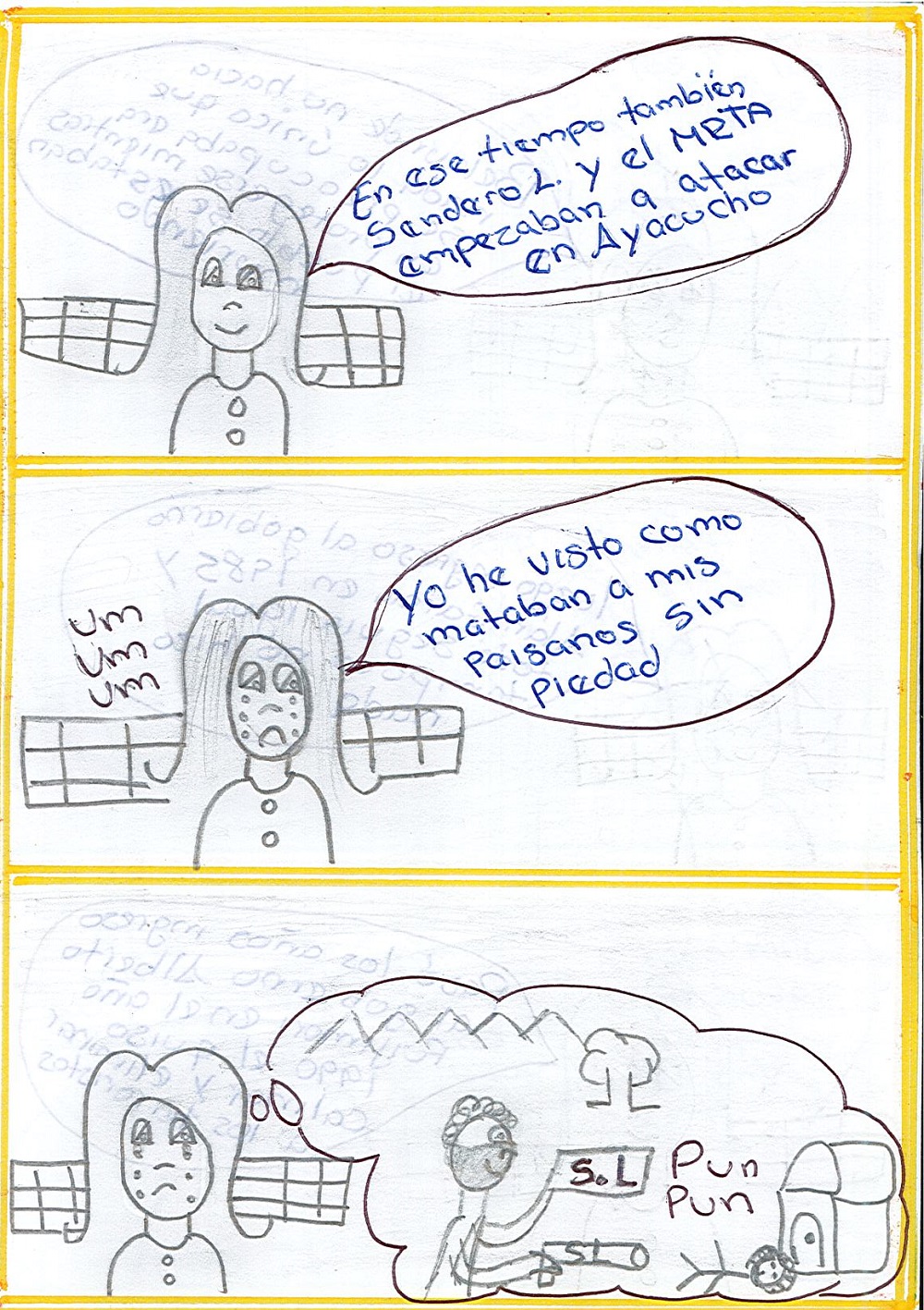 La gran violencia provocada por los terroristas