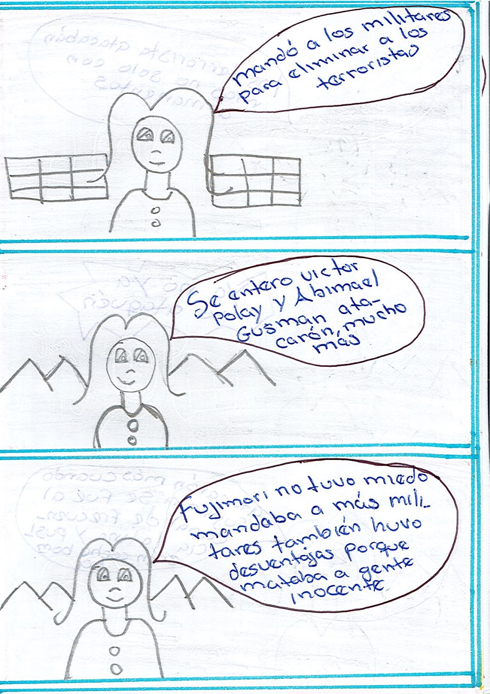 La gran violencia provocada por los terroristas