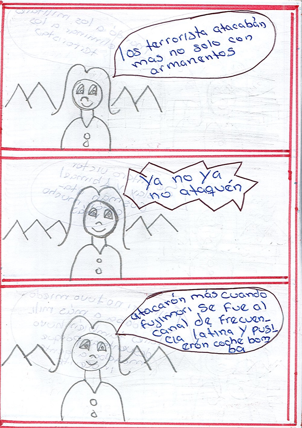 La gran violencia provocada por los terroristas