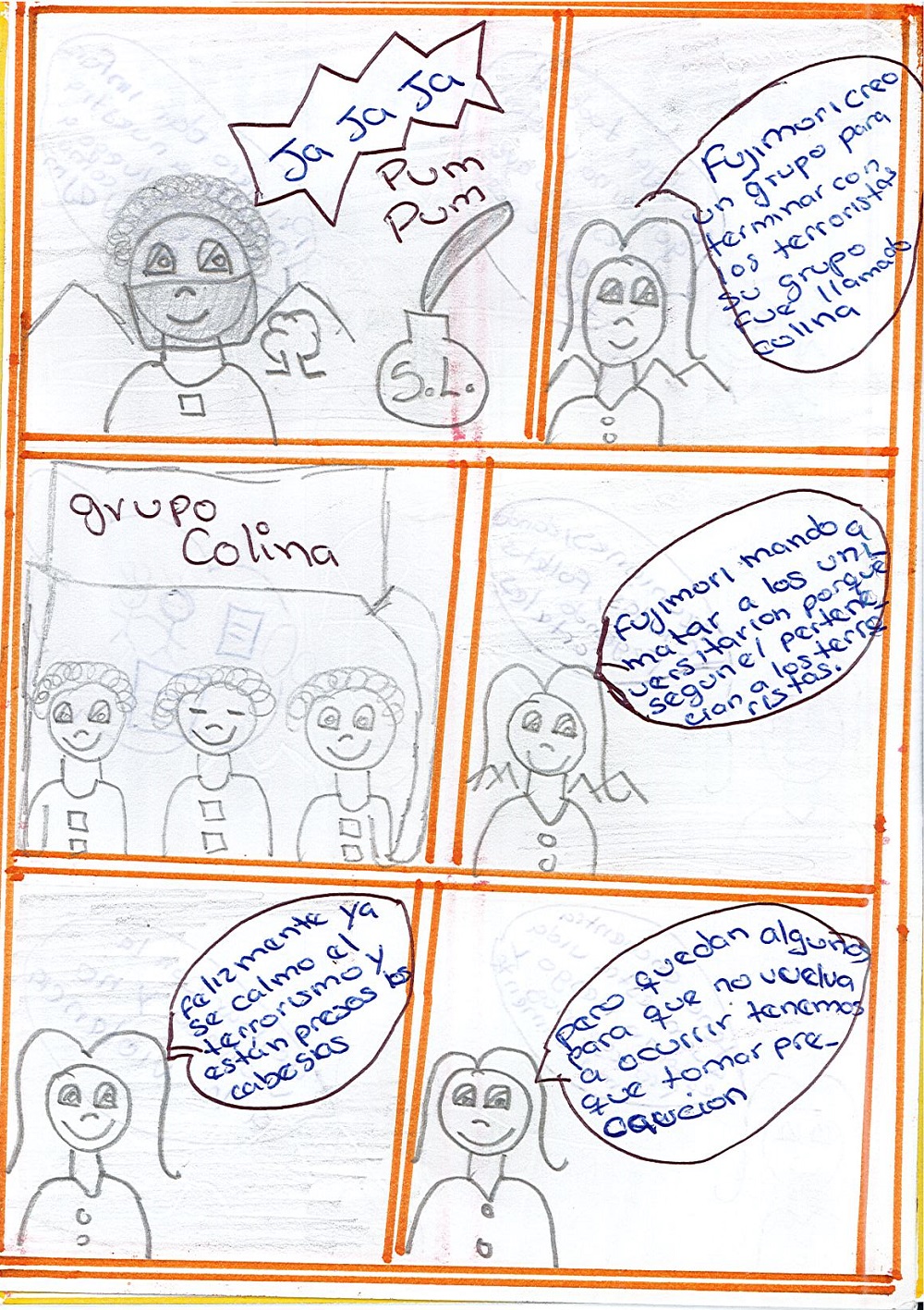 La gran violencia provocada por los terroristas