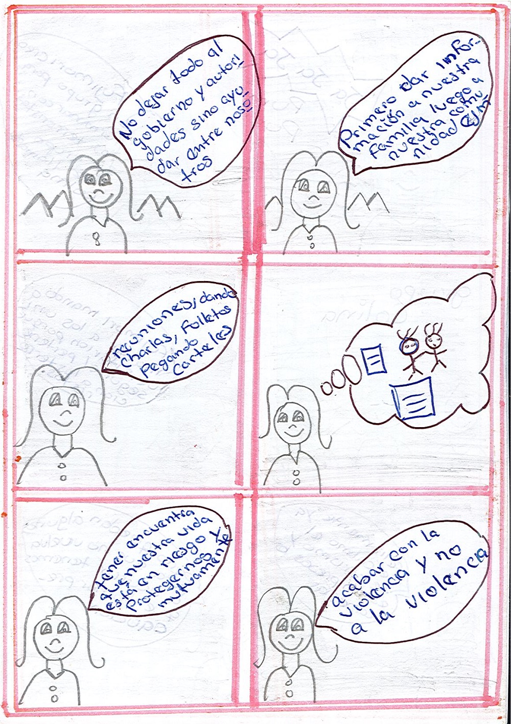 La gran violencia provocada por los terroristas