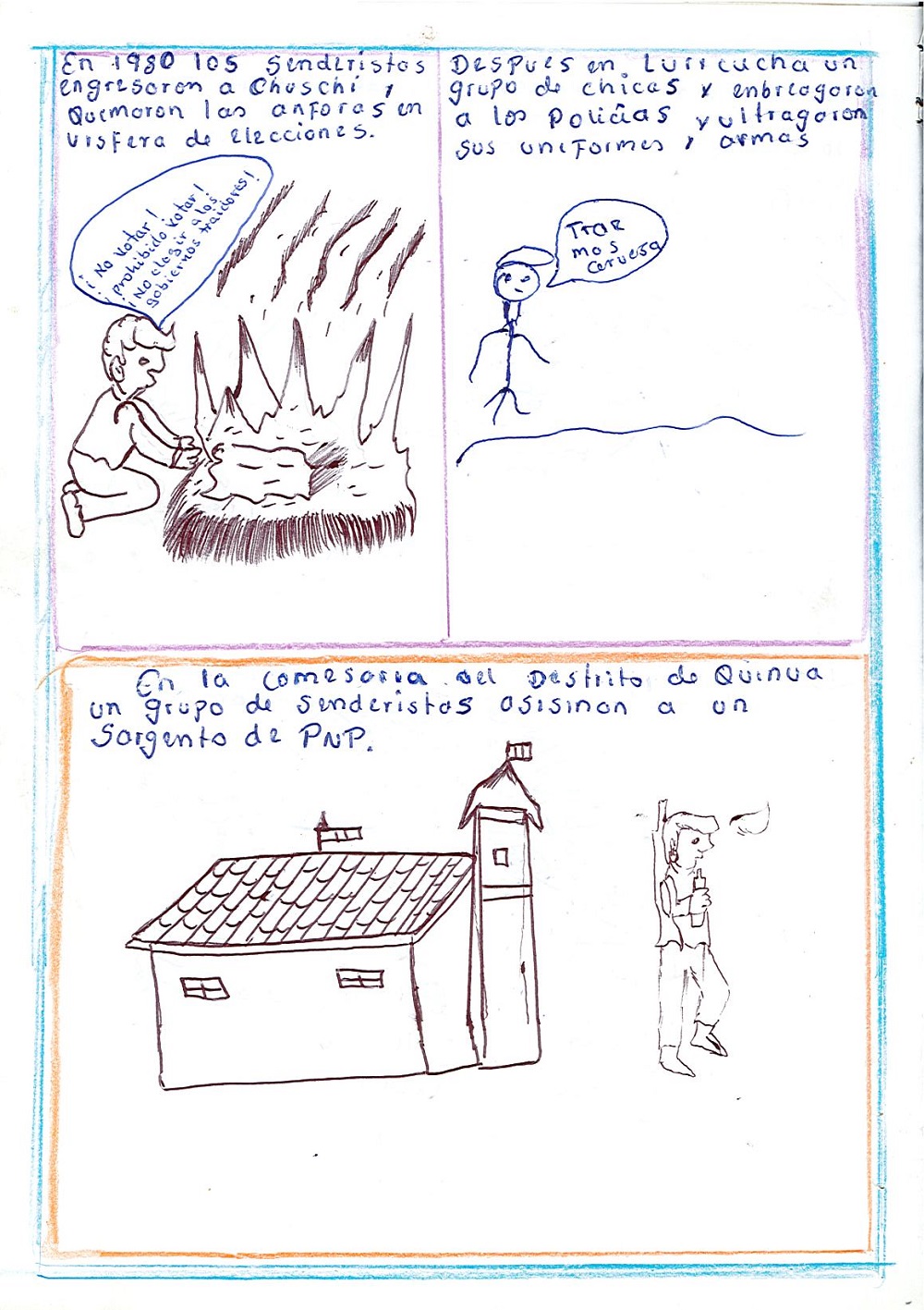 Historia del movimiento socio político del Perú