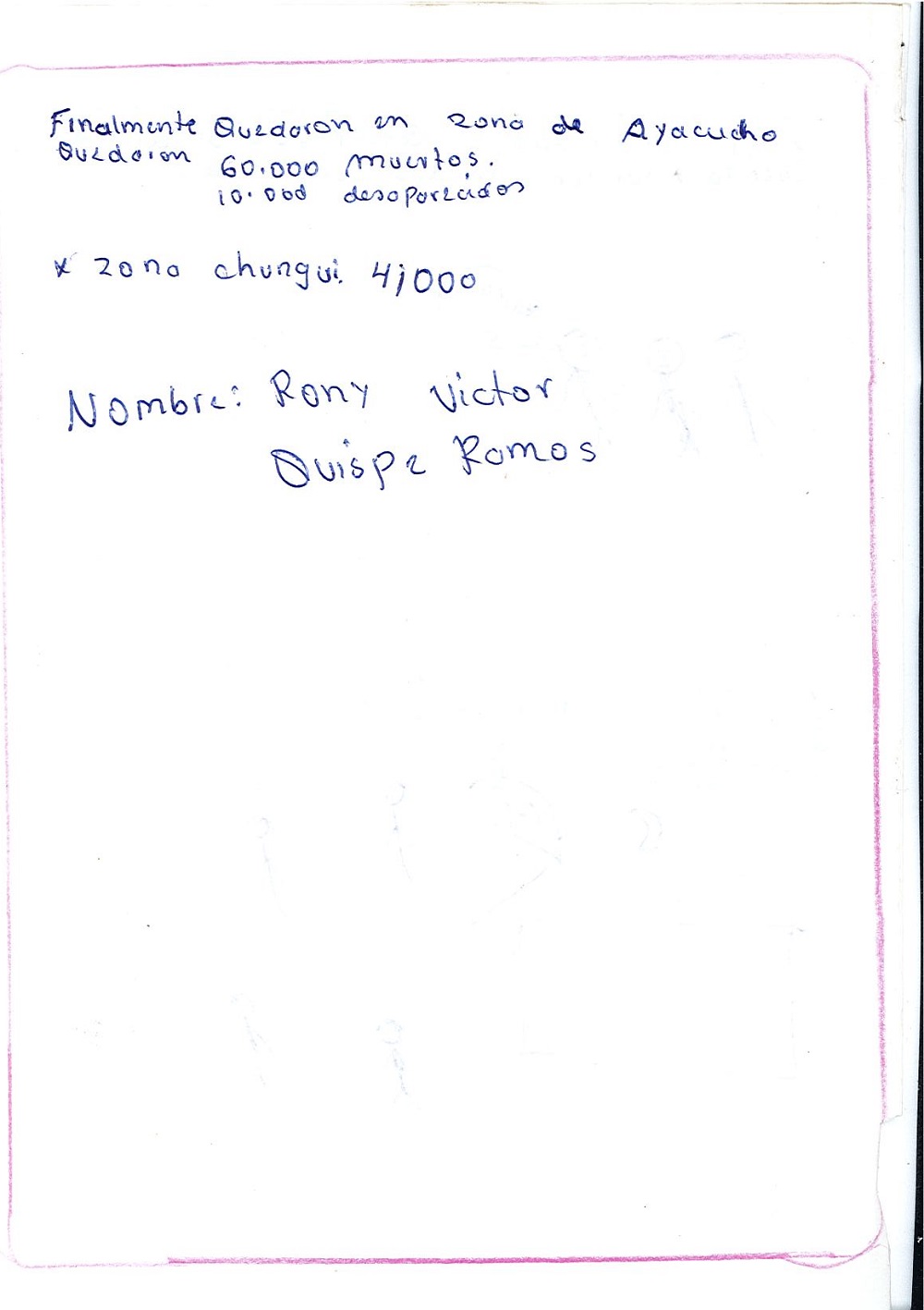 Historia del movimiento socio político del Perú