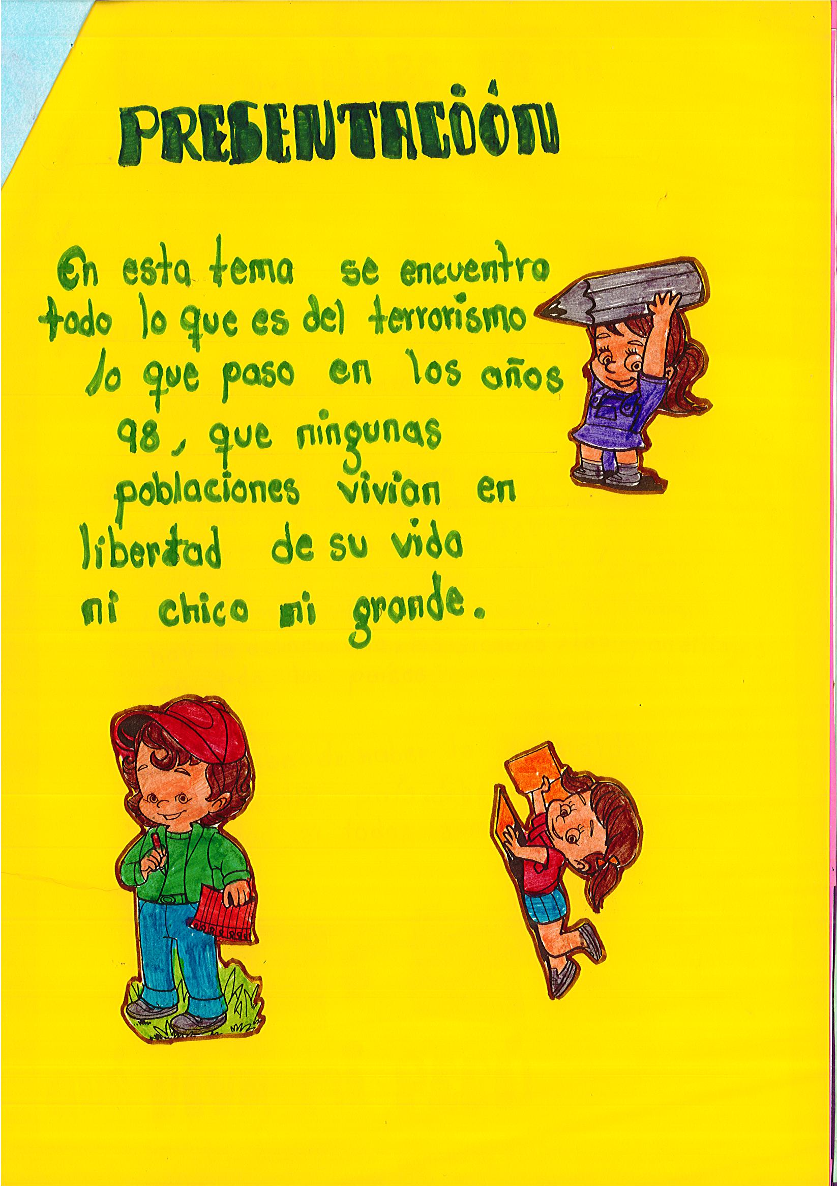 La historieta del terrorismo