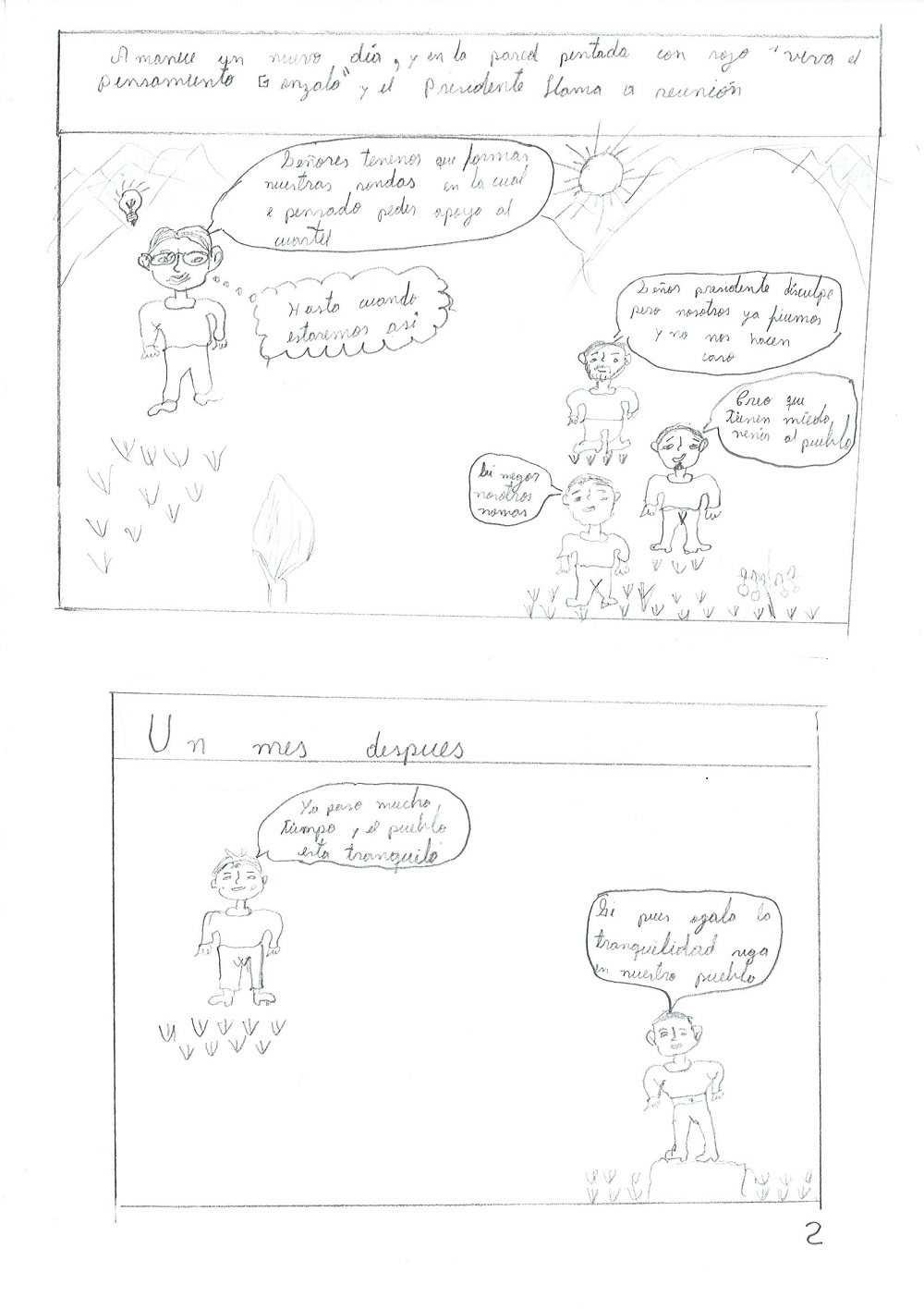 Horror en el pueblo de San Antonio de Alegría