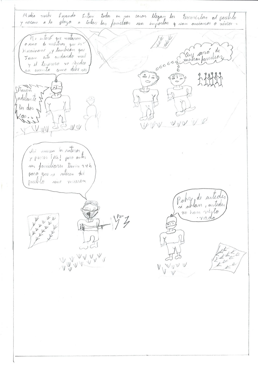 Horror en el pueblo de San Antonio de Alegría