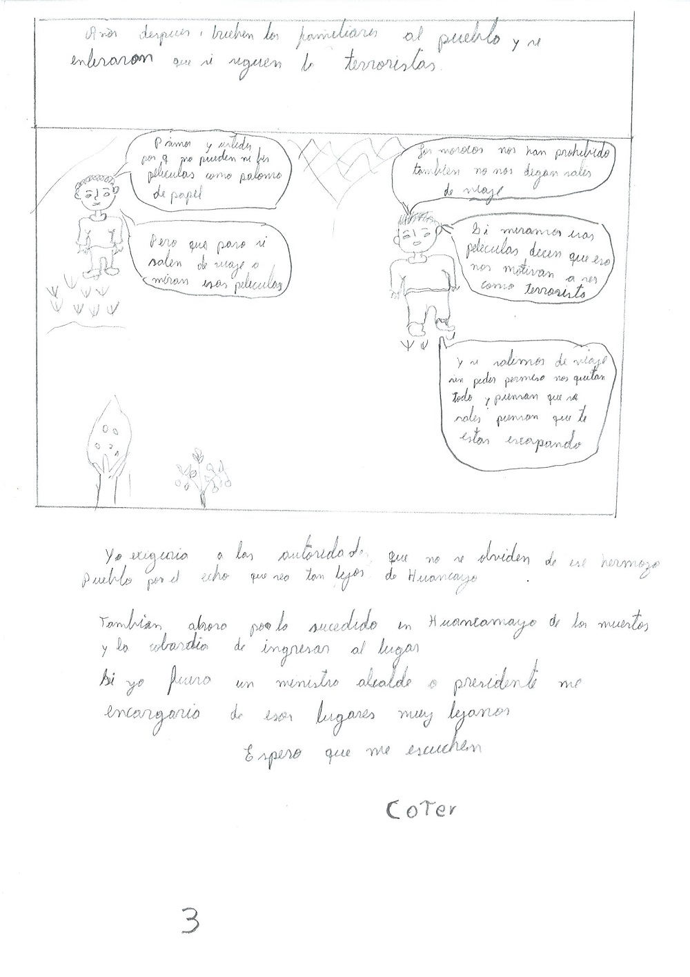 Horror en el pueblo de San Antonio de Alegría