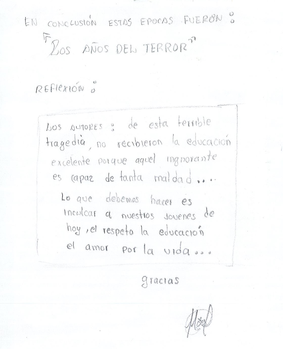 Los años del terror "violencia década de los 80"