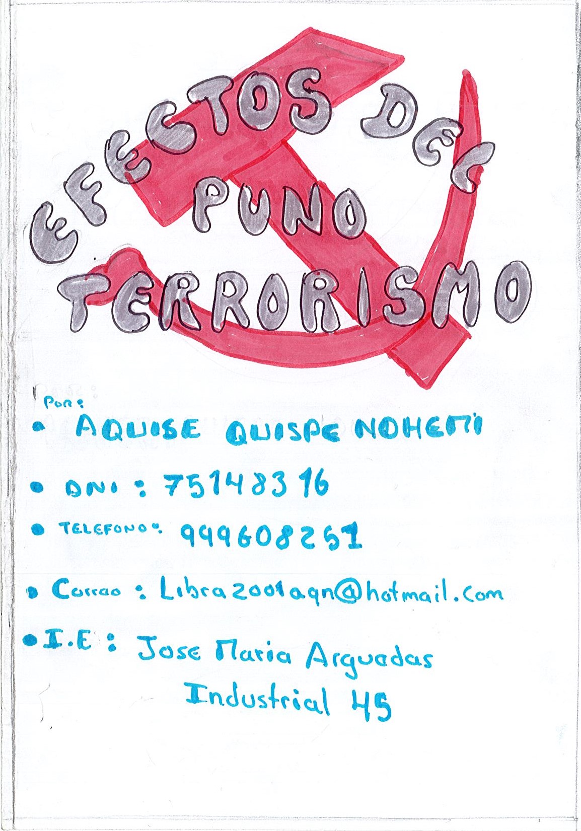 Efectos del terrorismo en Puno