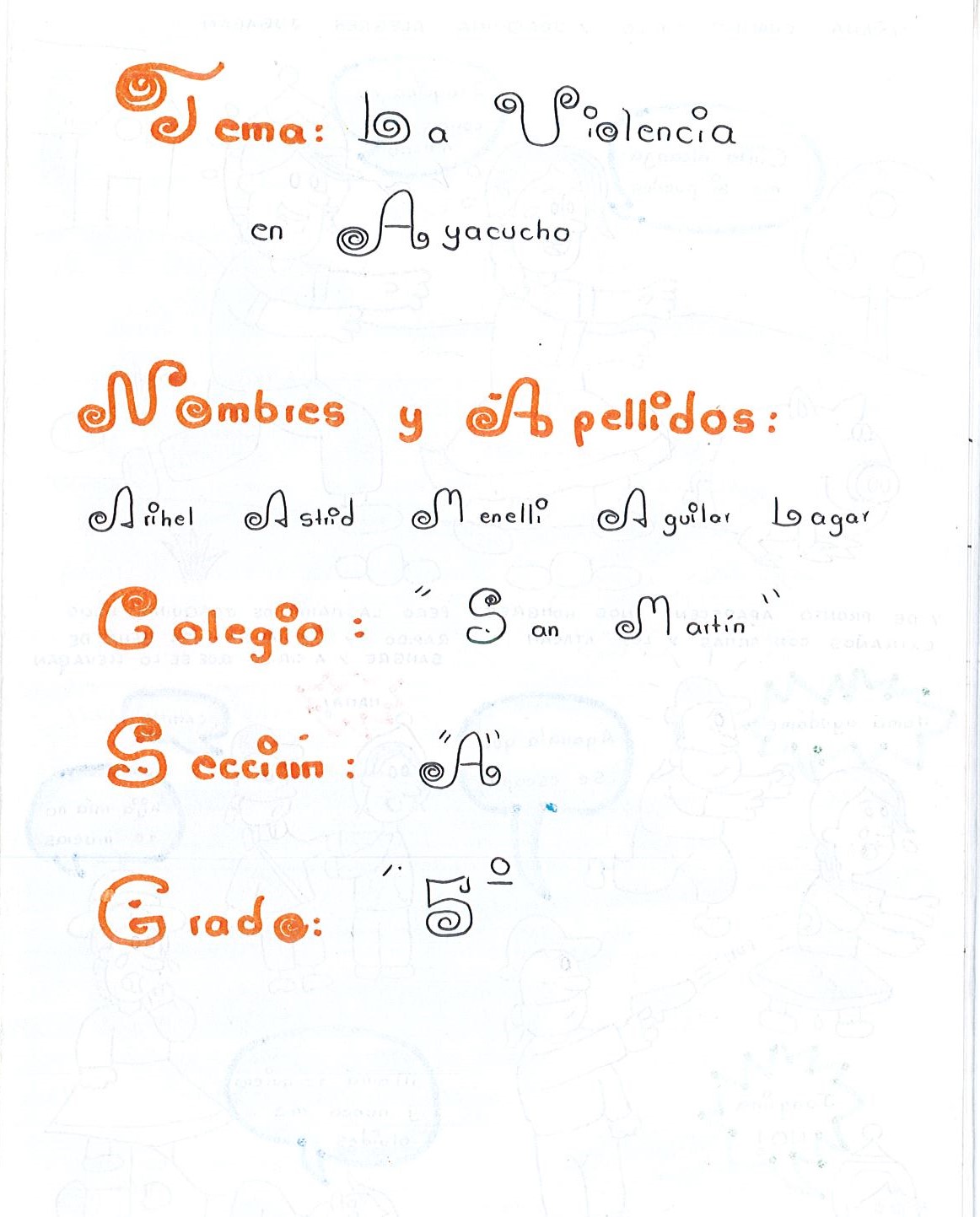 La violencia en Ayacucho