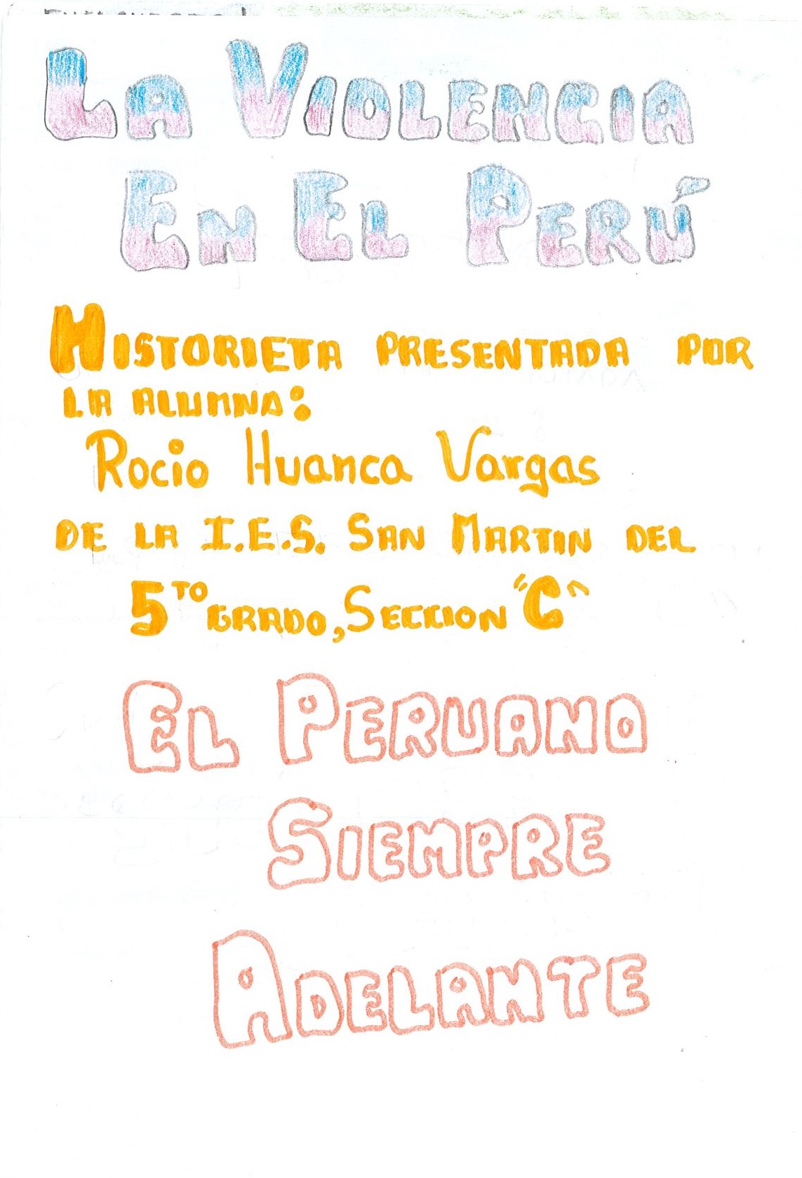El peruano siempre adelante