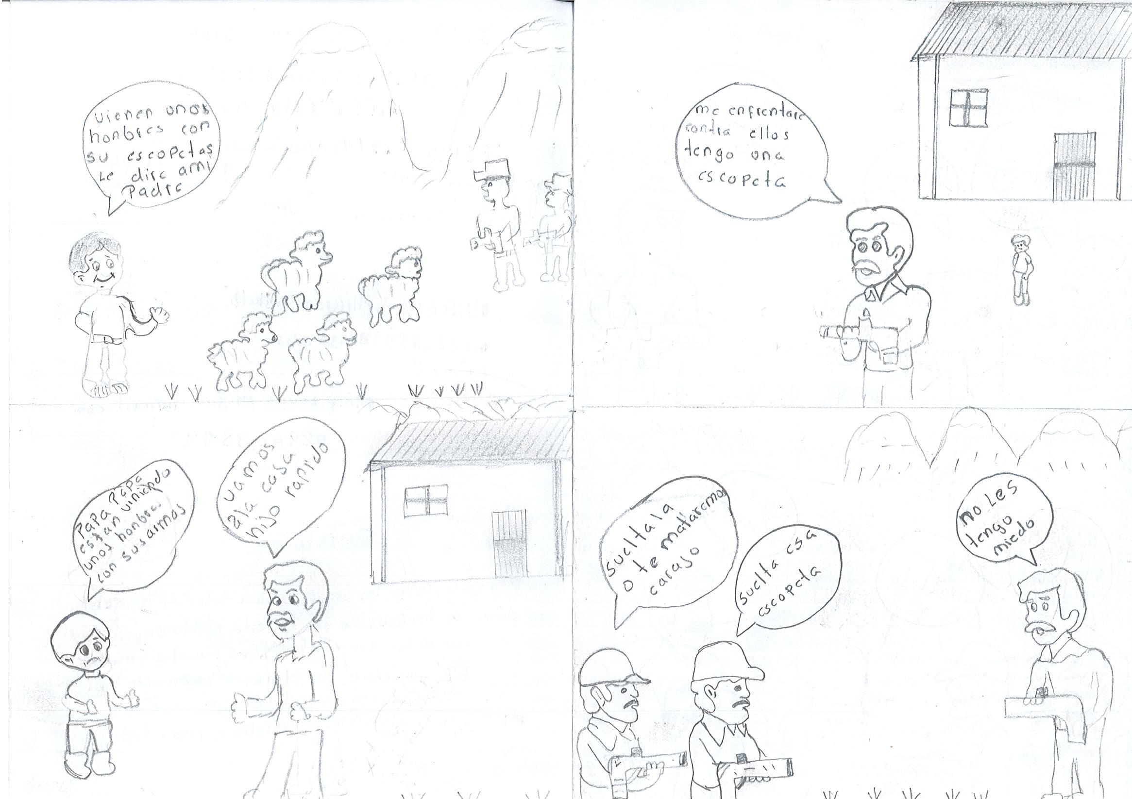 Terrorismo en el pueblo de Bambas*