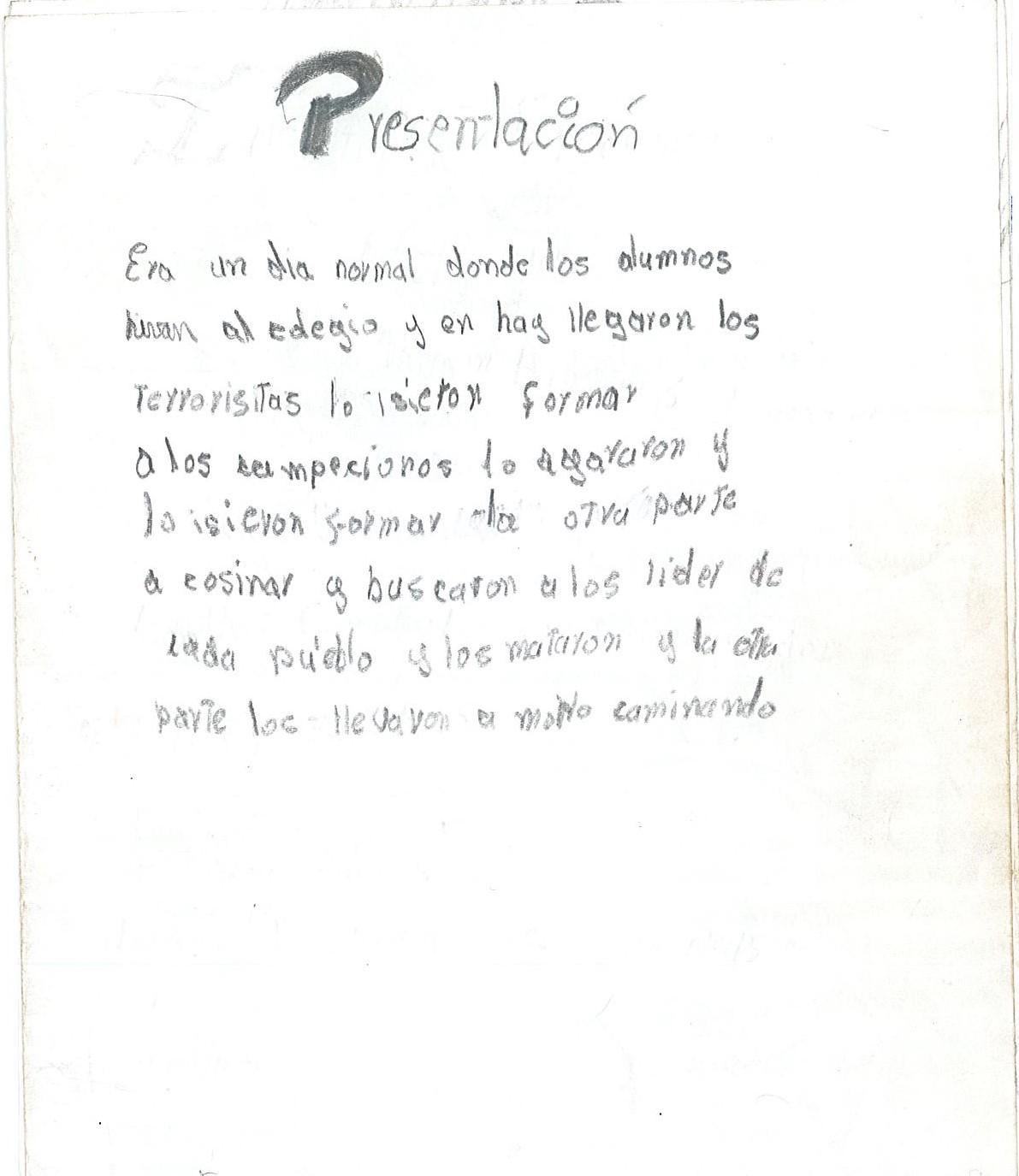 El Terrorismo (1980-2000)