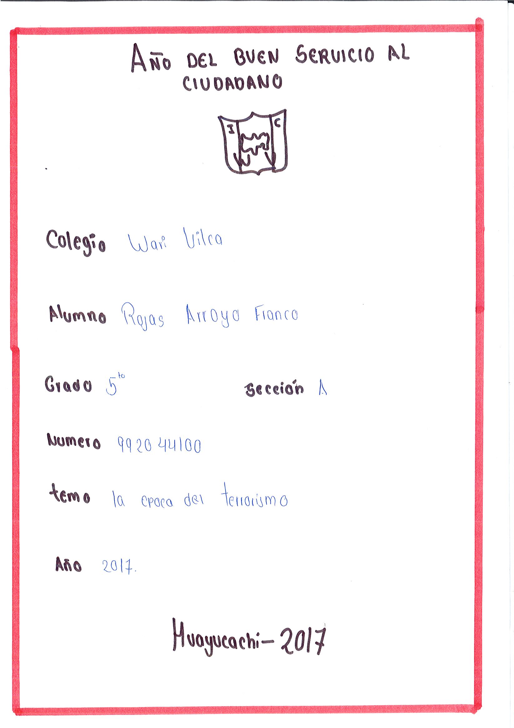 Nunca más a la violencia