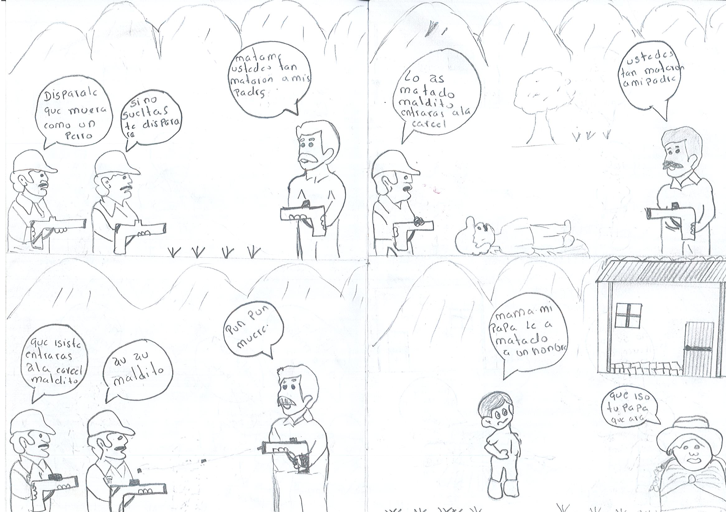 Terrorismo en el pueblo de Bambas*