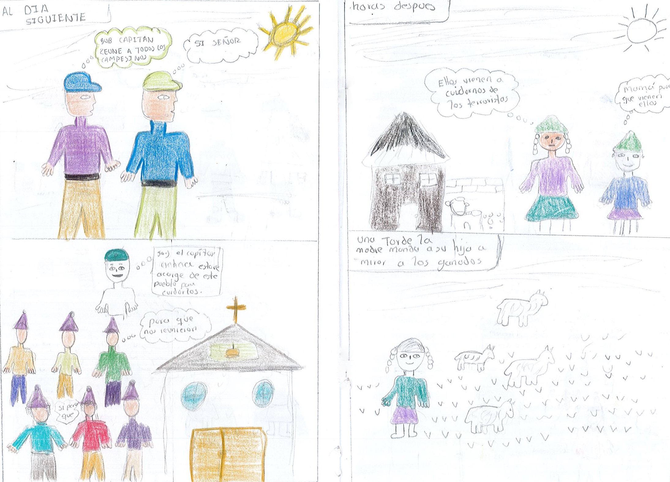 El maltrato de los policias hacia las mujeres del campo