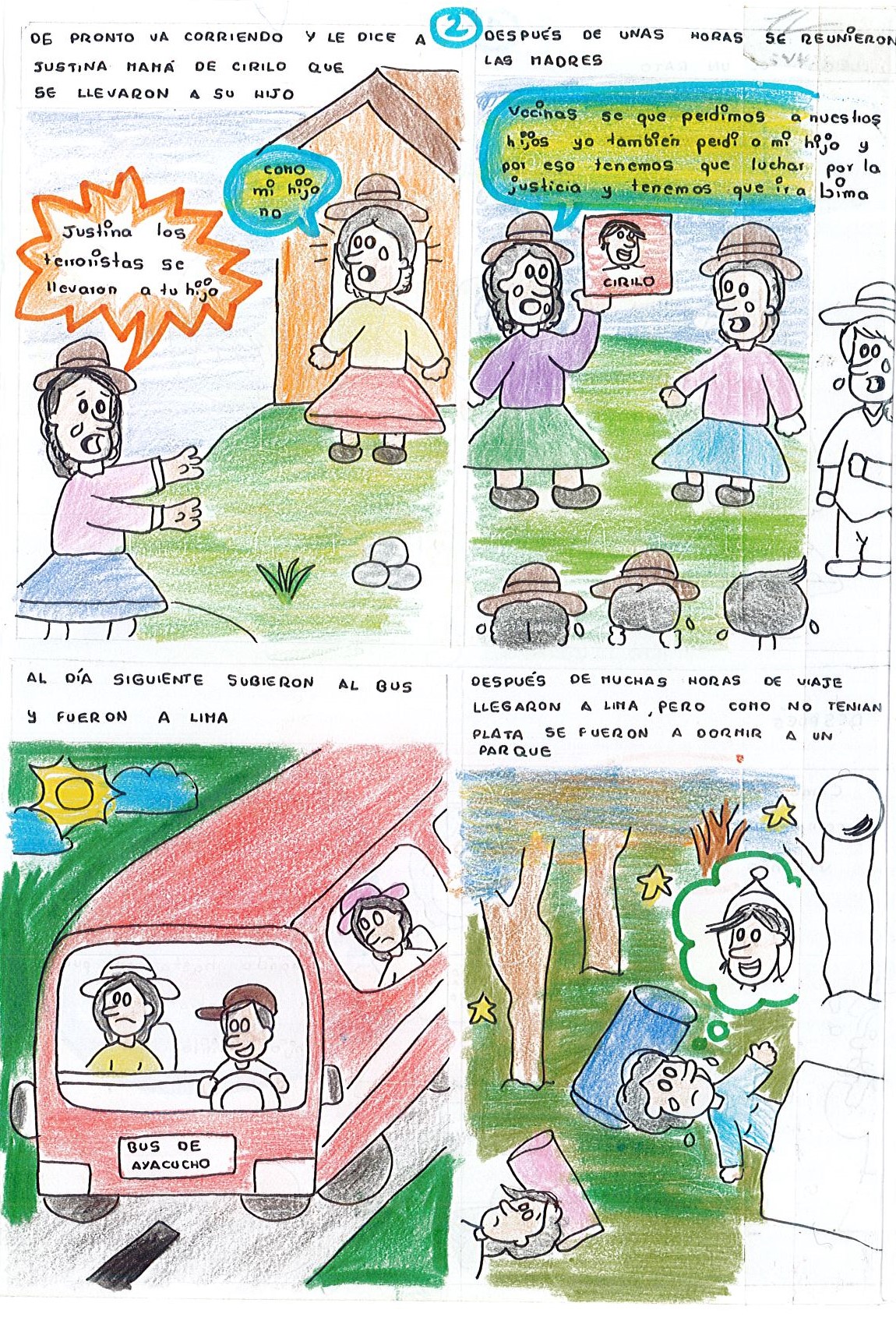 La violencia en Ayacucho