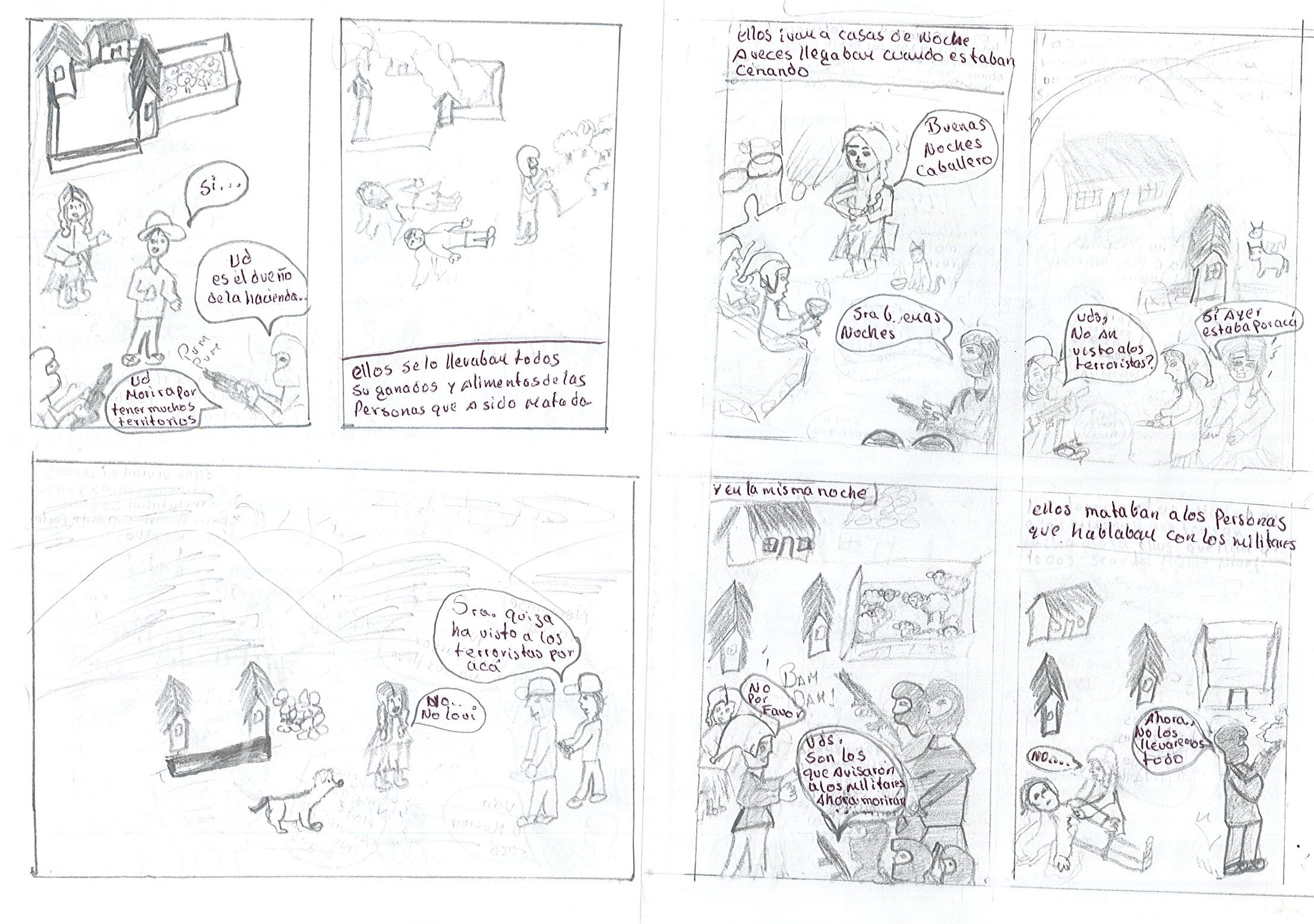 La violencia en el tiempo de terrorista