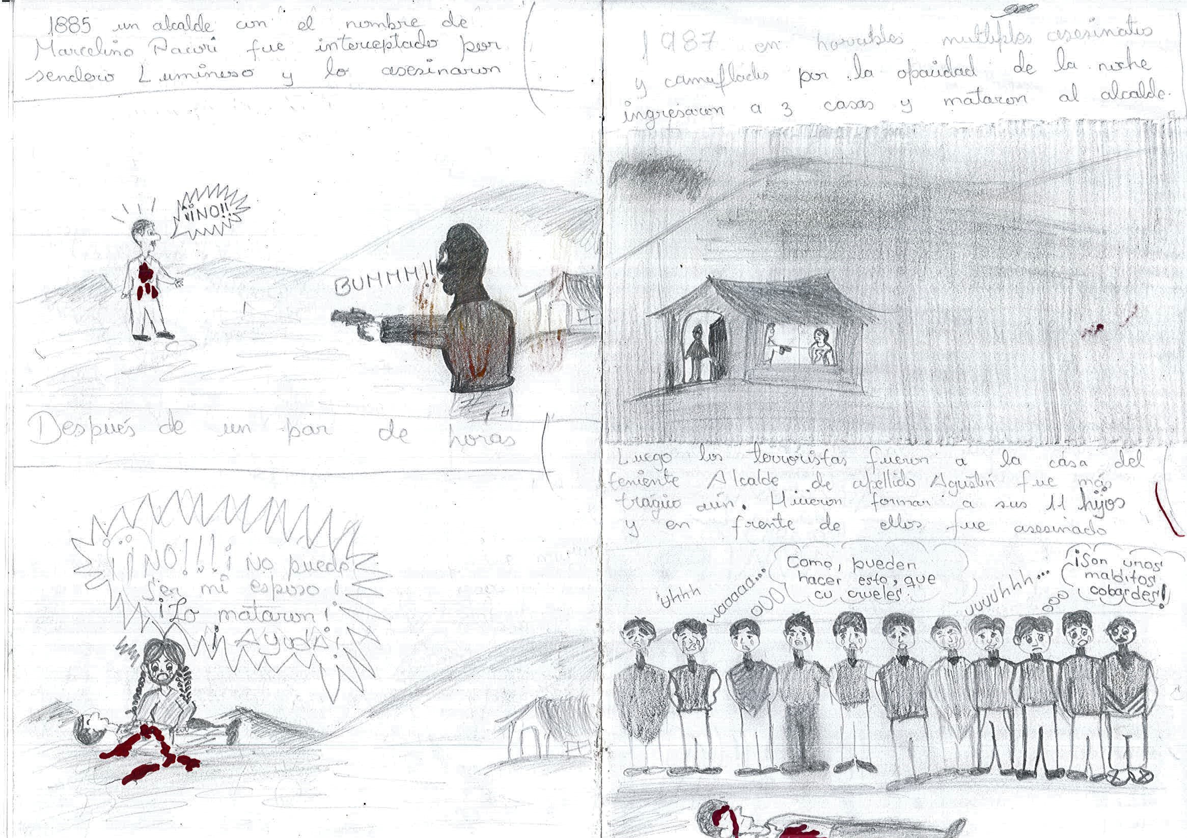 La opresión durante el terrorismo en Azángaro