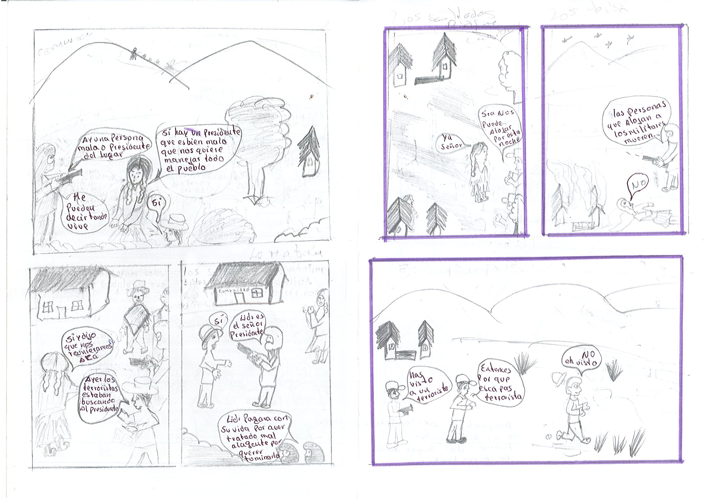 La violencia en el tiempo de terrorista