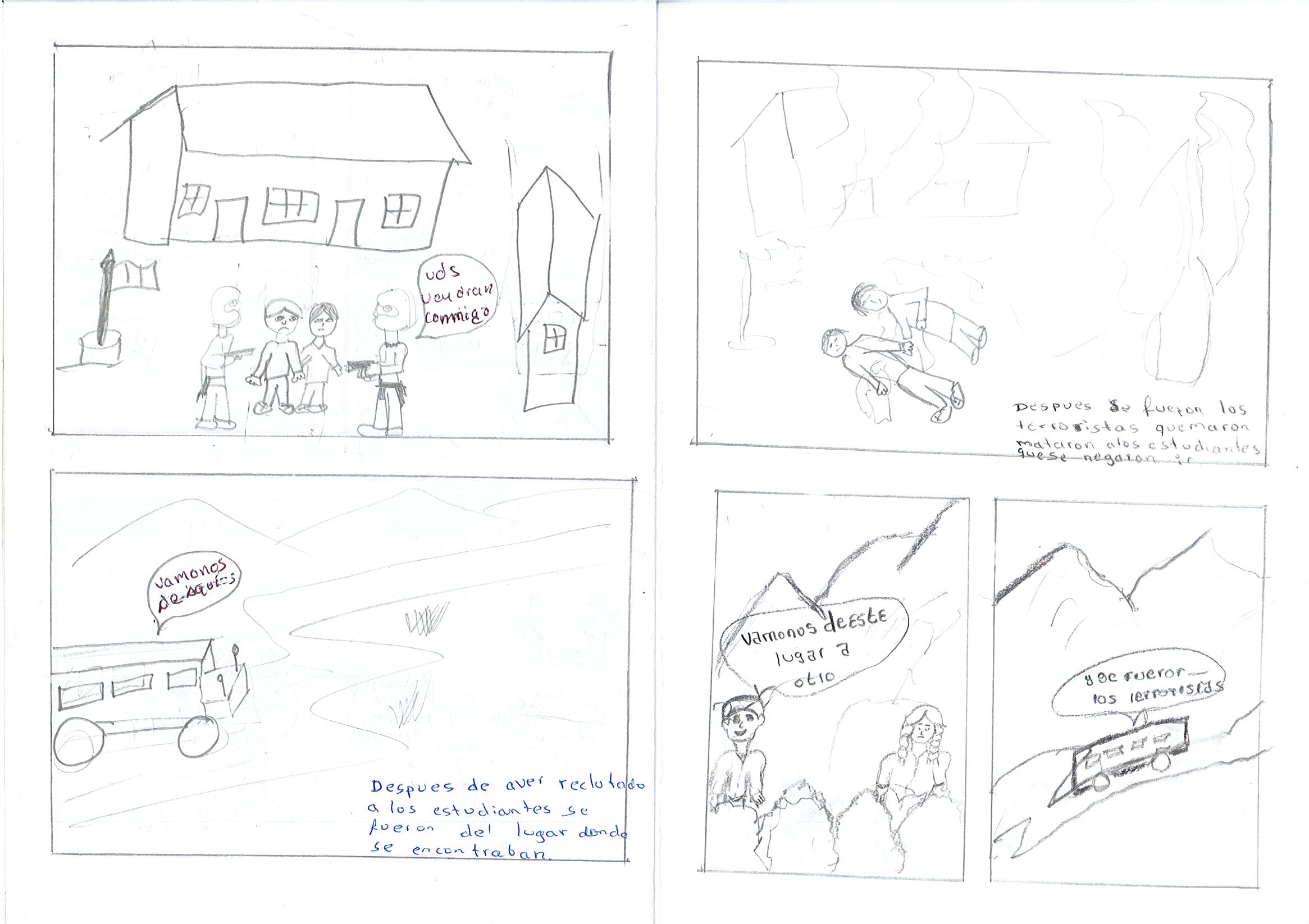 La violencia en el tiempo de terrorista