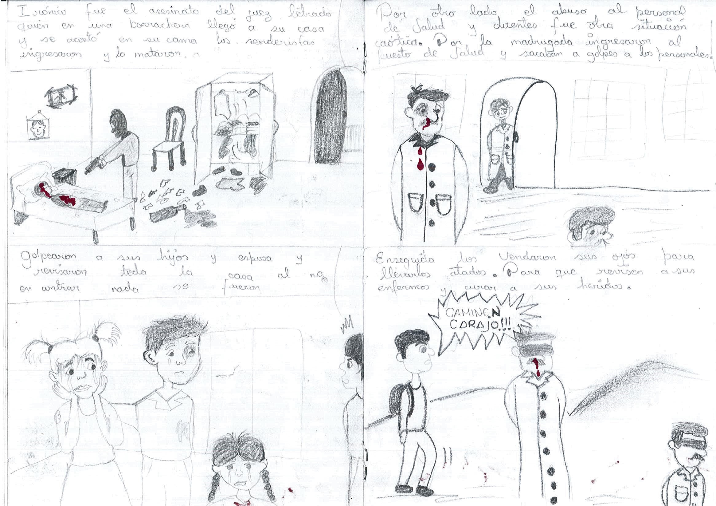 La opresión durante el terrorismo en Azángaro