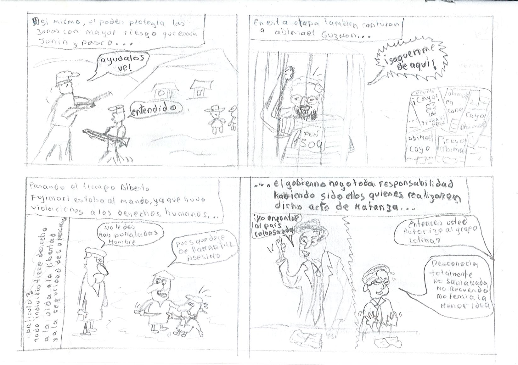 No olvido, ni perdono