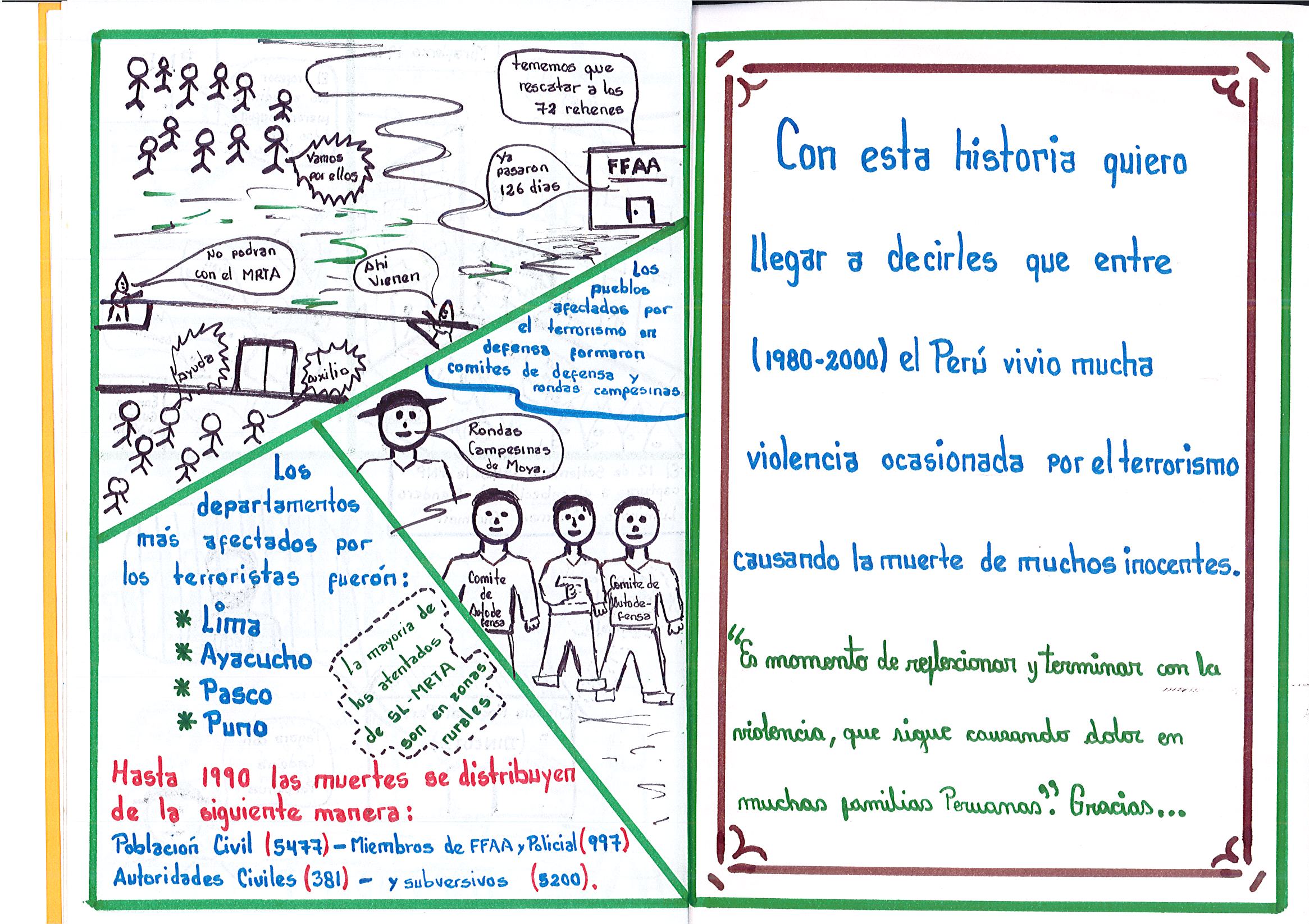 La violencia en el MRTA y en SL