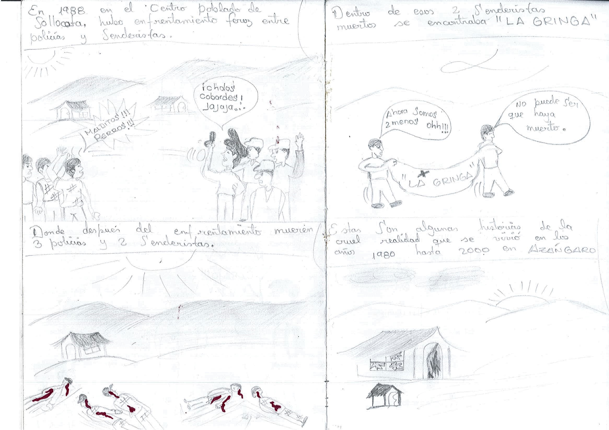 La opresión durante el terrorismo en Azángaro