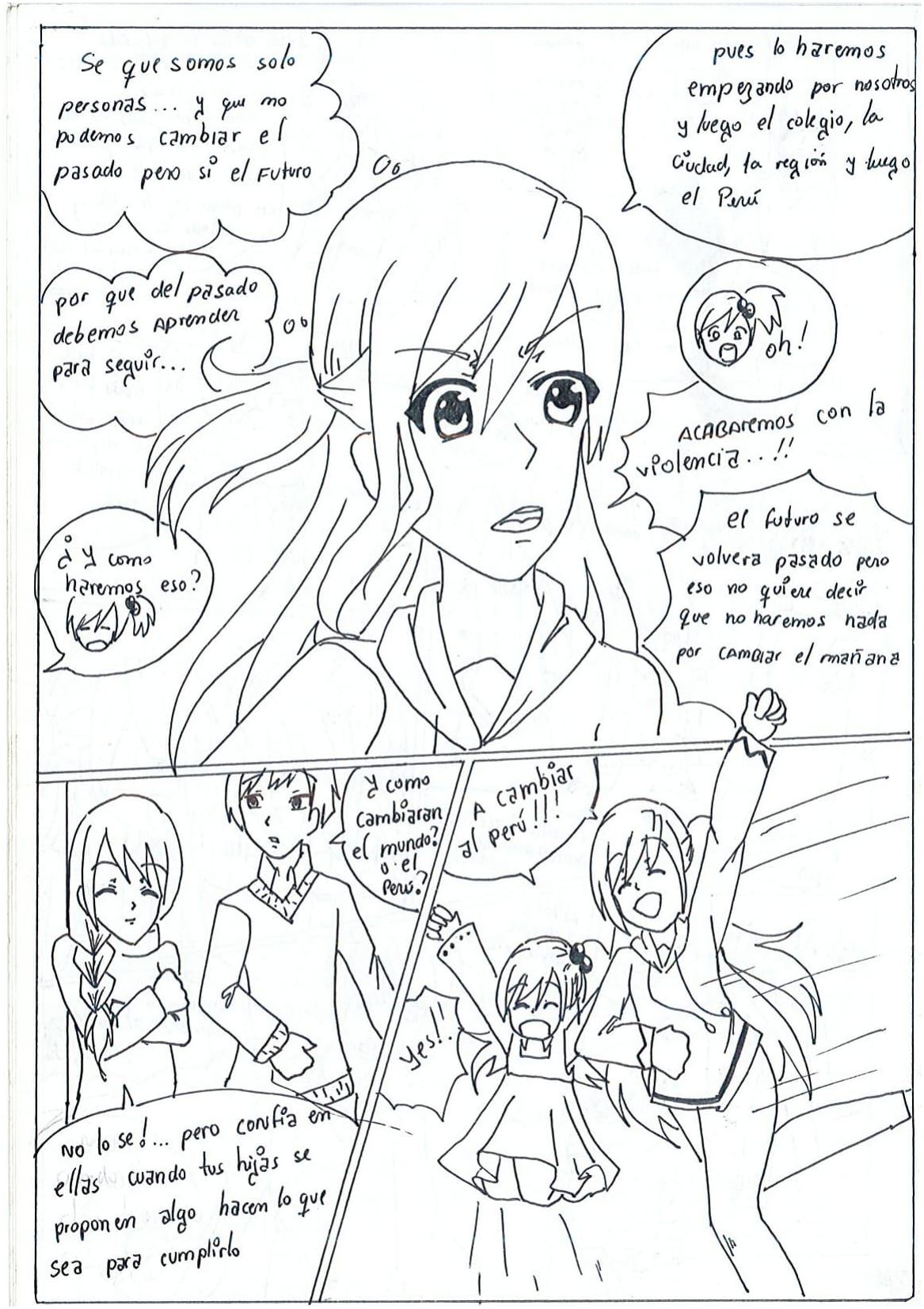 Conocí mi pasado, vivo en el presente y cambiare el futuro