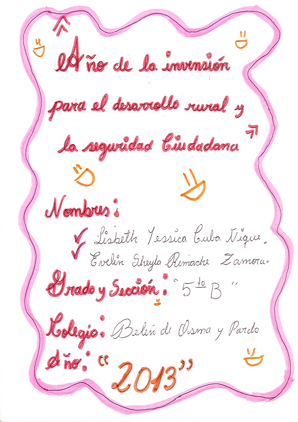 Terror en una comunidad campesina