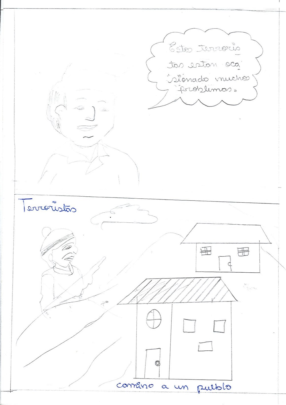 Terror en una comunidad campesina