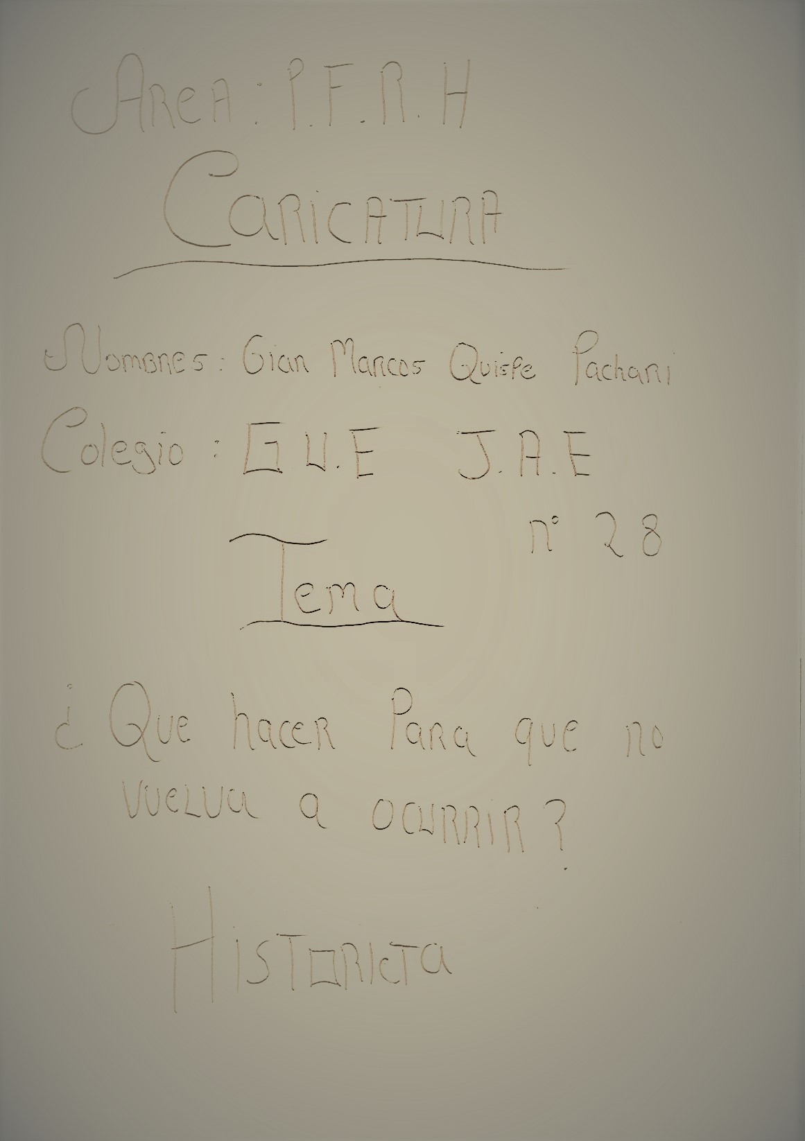 ¿Qué hacer para que no vuelva a ocurrir?