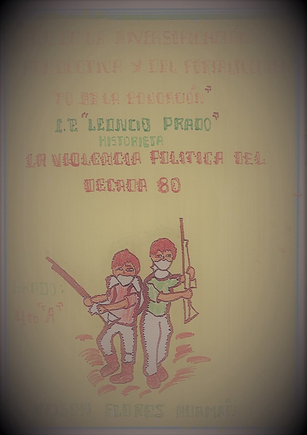 La violencia política del década 80