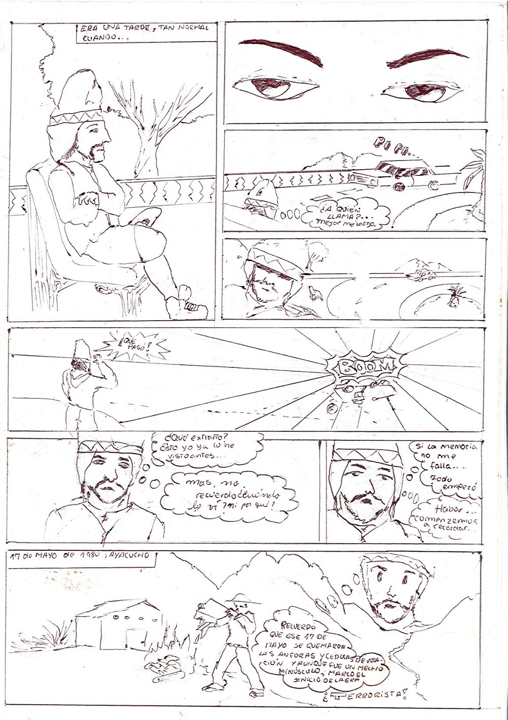 Lucio, víctima de la época de violencia