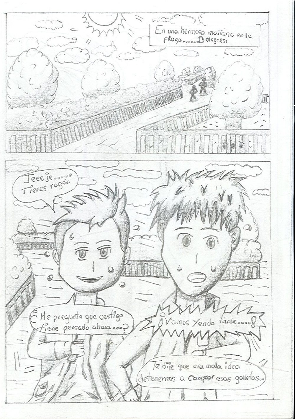 Diálogo entre Max y Miguel