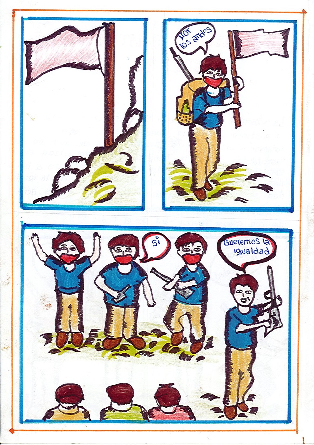 La violencia política del década 80