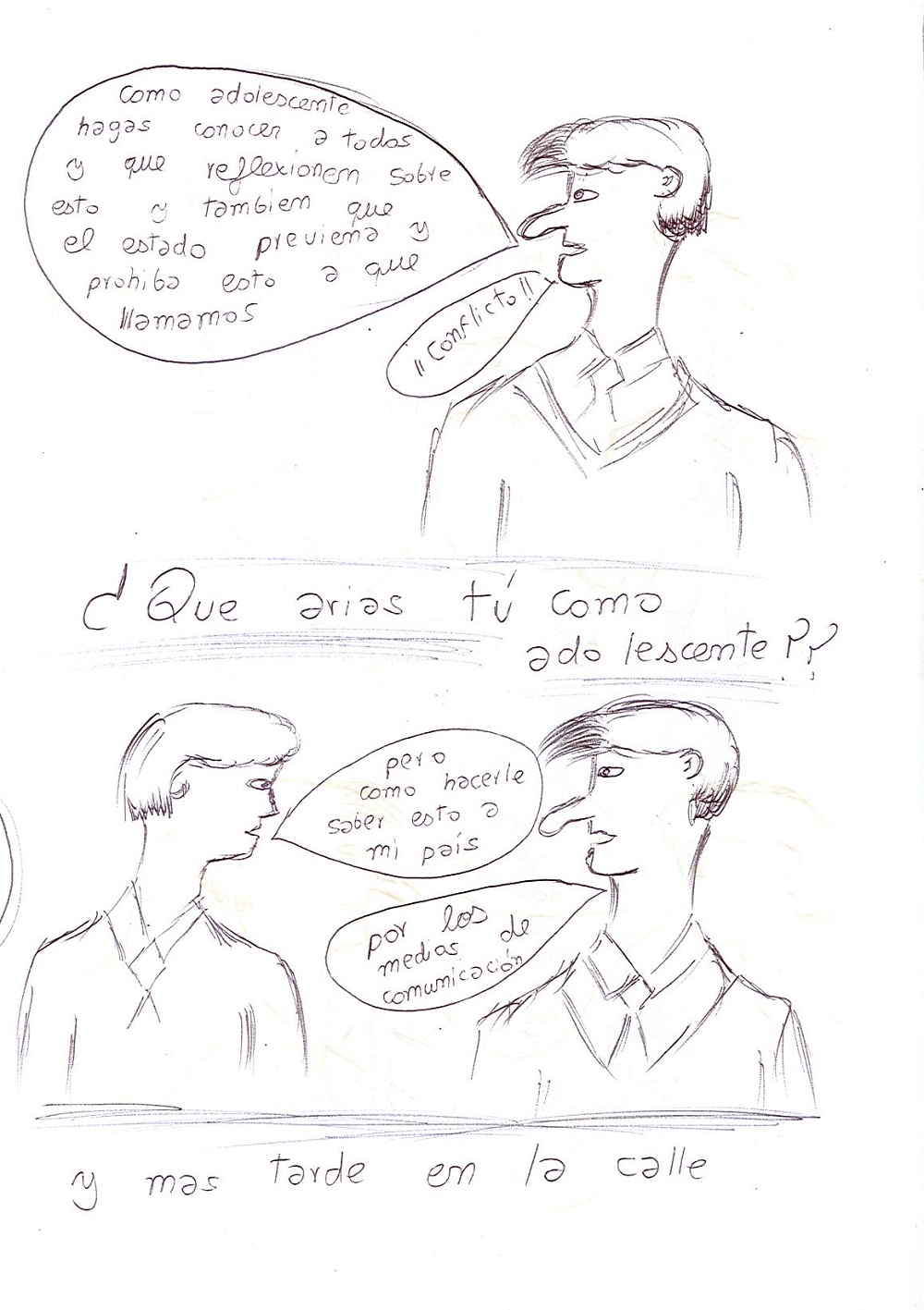 Cómo informar sobre la violencia
