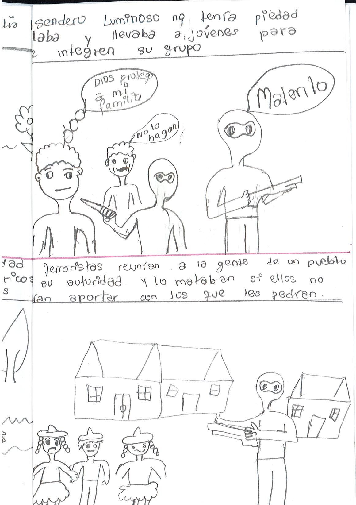 Violencia causada por Sendero Luminoso*